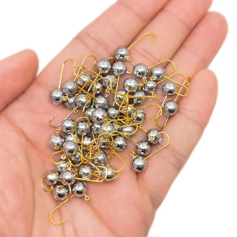 OUTKIT 10pcs Mini Jig Head Hoo – обзор и цена Fishing Hook Barbless