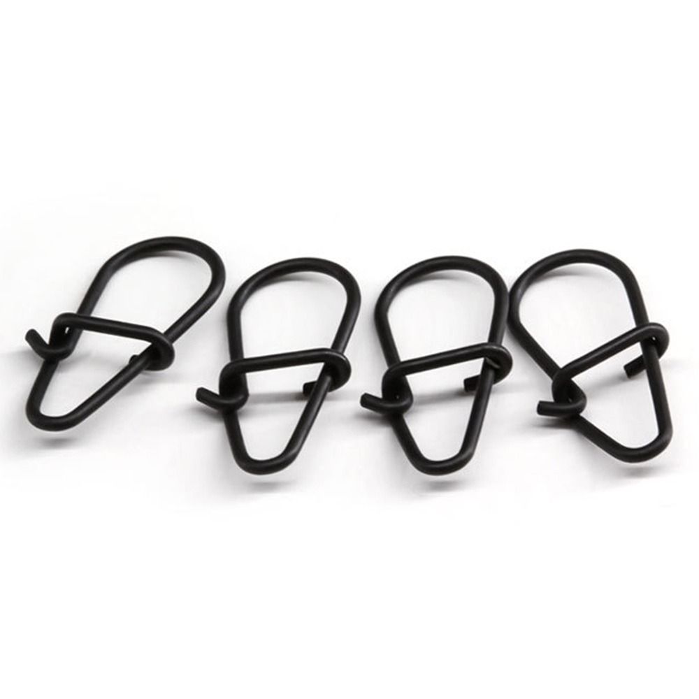 100Pcs/lot Matte black Snap Fi – обзор и цена Fishing Hook Box