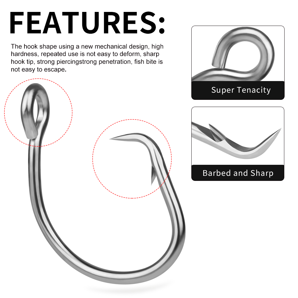 KATYUSHA 11/0-12/0-13/0-14/0-1 – обзор и цена Fishing Hook Circle