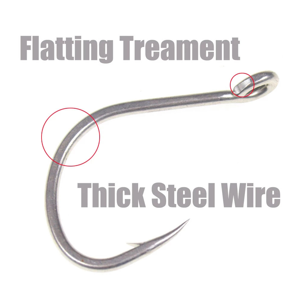 10pcs Matte Tin Anti-rust Salt – обзор и цена Fishing Hook Barbless