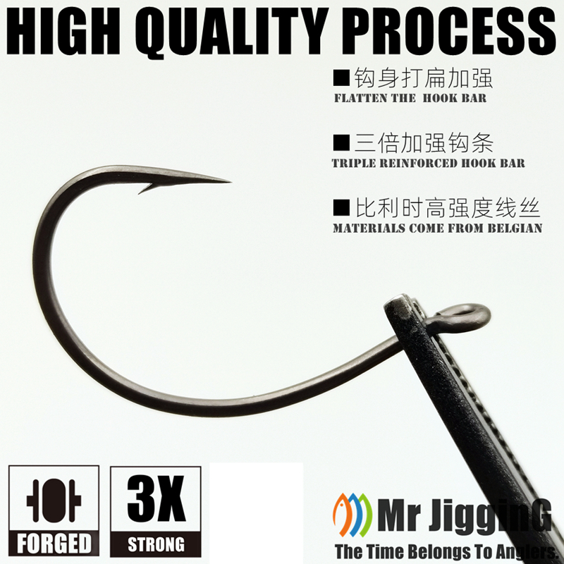 Mr JigginG PTFE Super Slide Wa – обзор и цена Fishing Hook Offset
