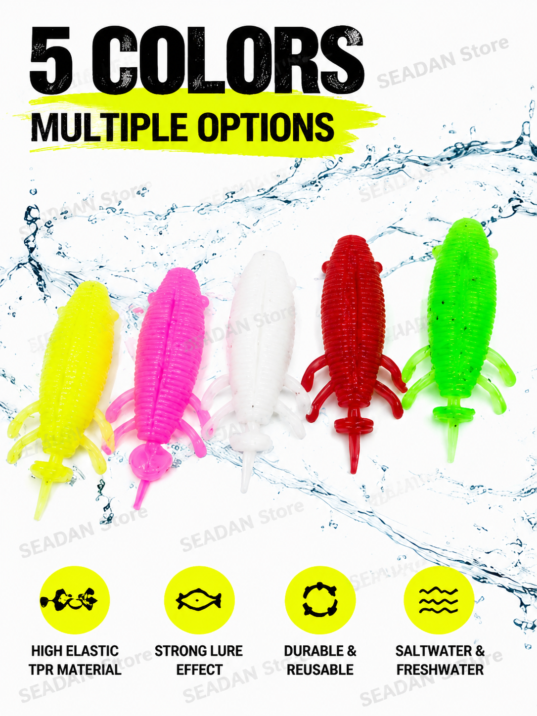 5pcs Floating Soft Frog Lure T – обзор и цена Fishing Hook Weedless