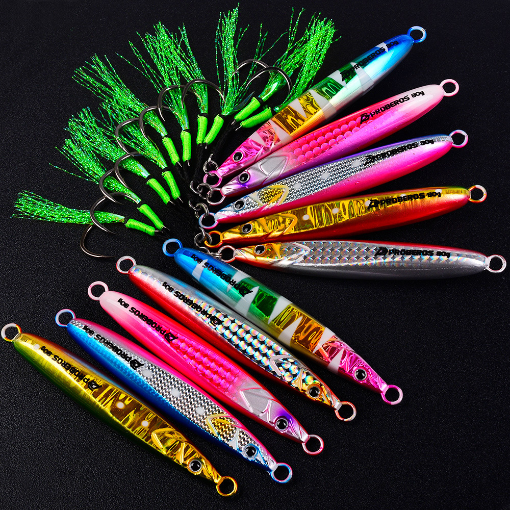 LHFSH Luminous Metal Jig Fishi – обзор и цена Fishing Hook Treble