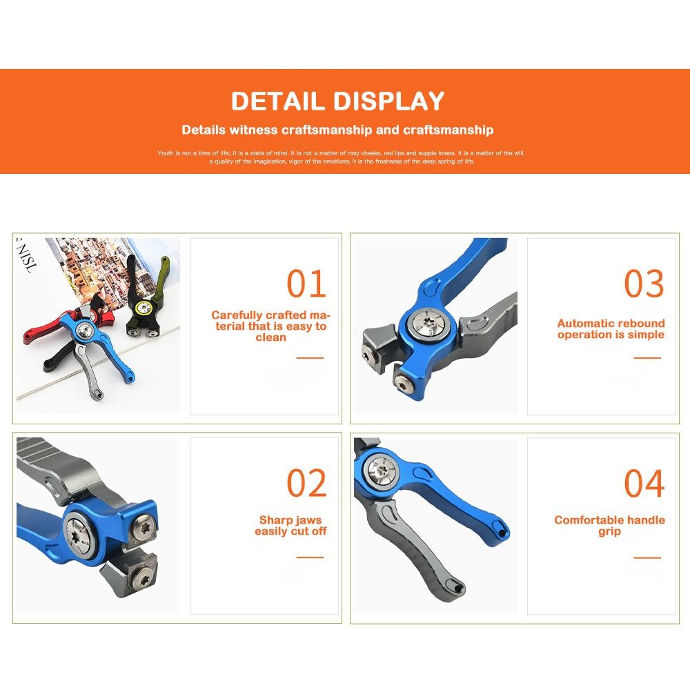Aluminum Alloy Fishing Pliers  – обзор и цена Fishing Hook Remover