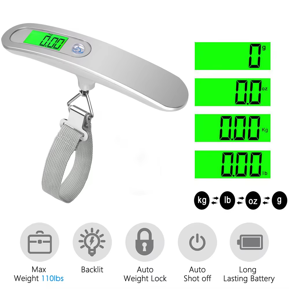 Portable Scale Digital LCD Dis – обзор и цена Fishing Hook Stainless Steel