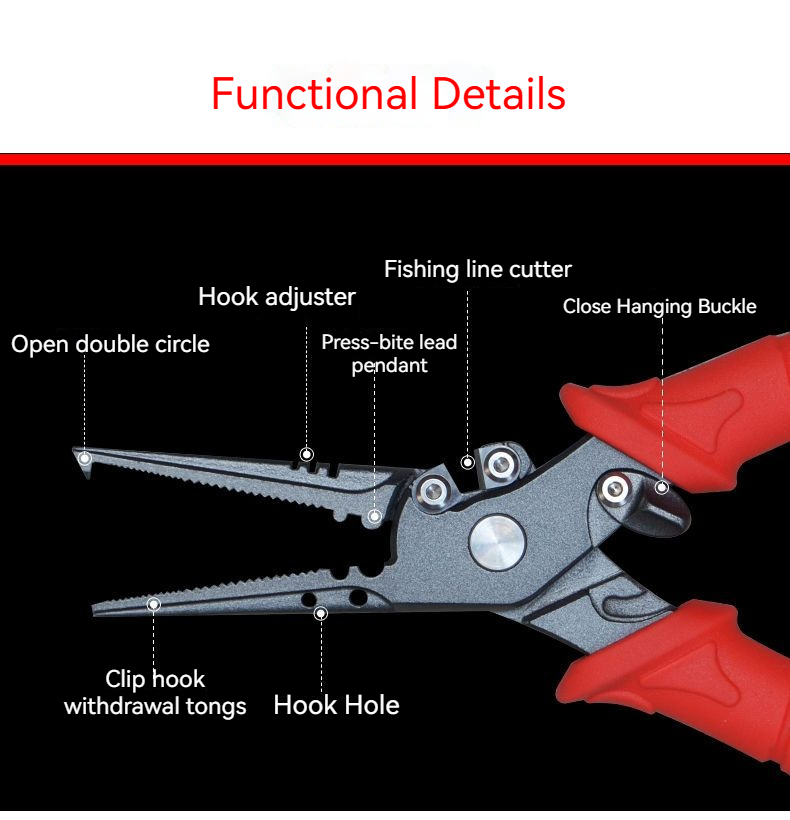 High-Precision Luya Pliers Mul – обзор и цена Fishing Hook Remover