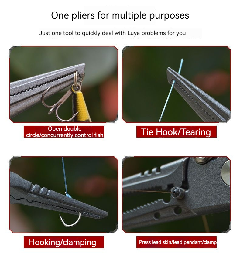 High-Precision Luya Pliers Mul – обзор и цена Fishing Hook Remover