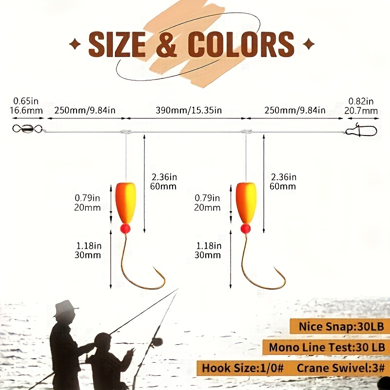 3pcs Pompano Rigs Surf Fishing – обзор и цена Fishing Hook Circle