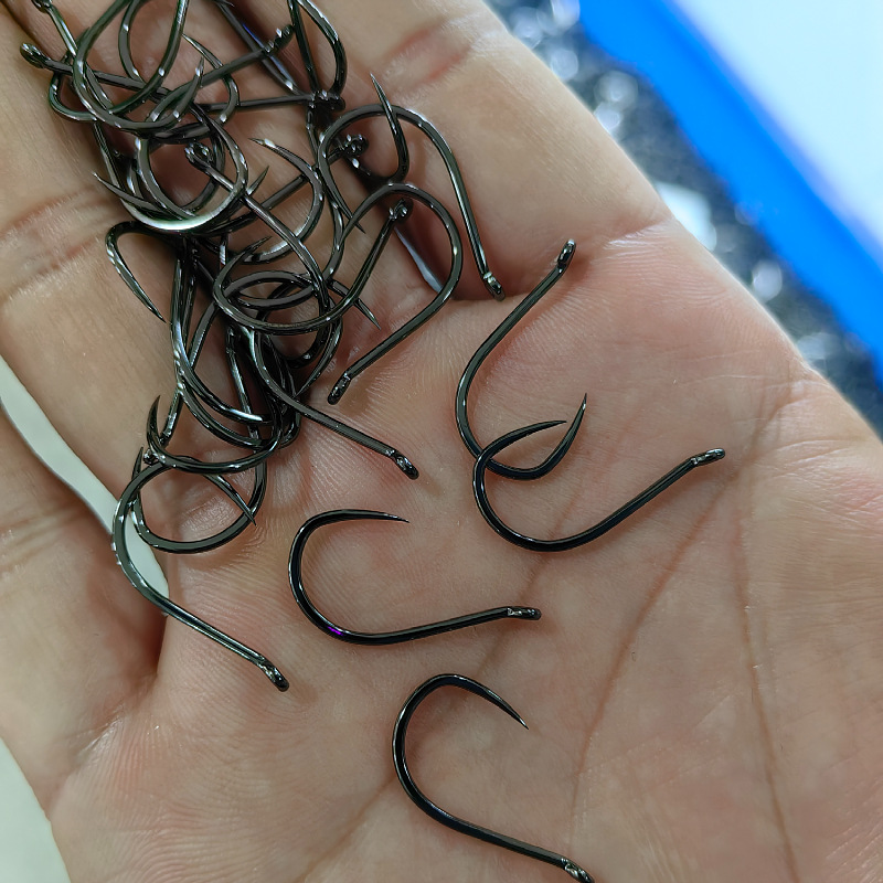 100 Pcs #1-#10 Freshwater Fish – обзор и цена Fishing Hook Circle