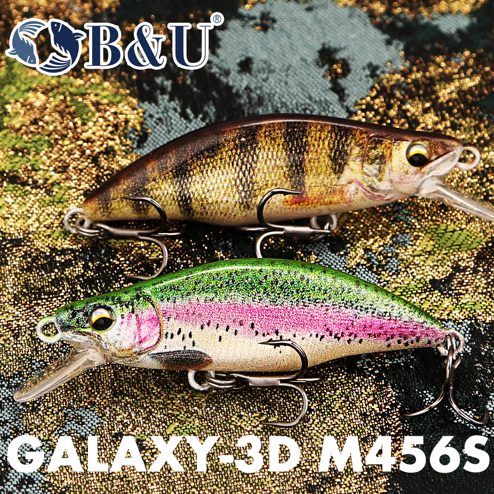 B&U Trout Pattern Hard Bait Si – обзор и цена Fishing Hook Treble