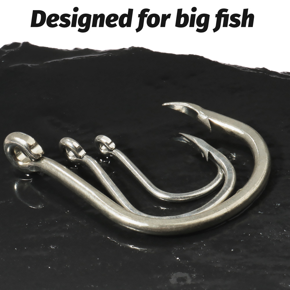 10PCS Big Fish Hook 1/0-7/0 Su – обзор и цена Fishing Hook Circle