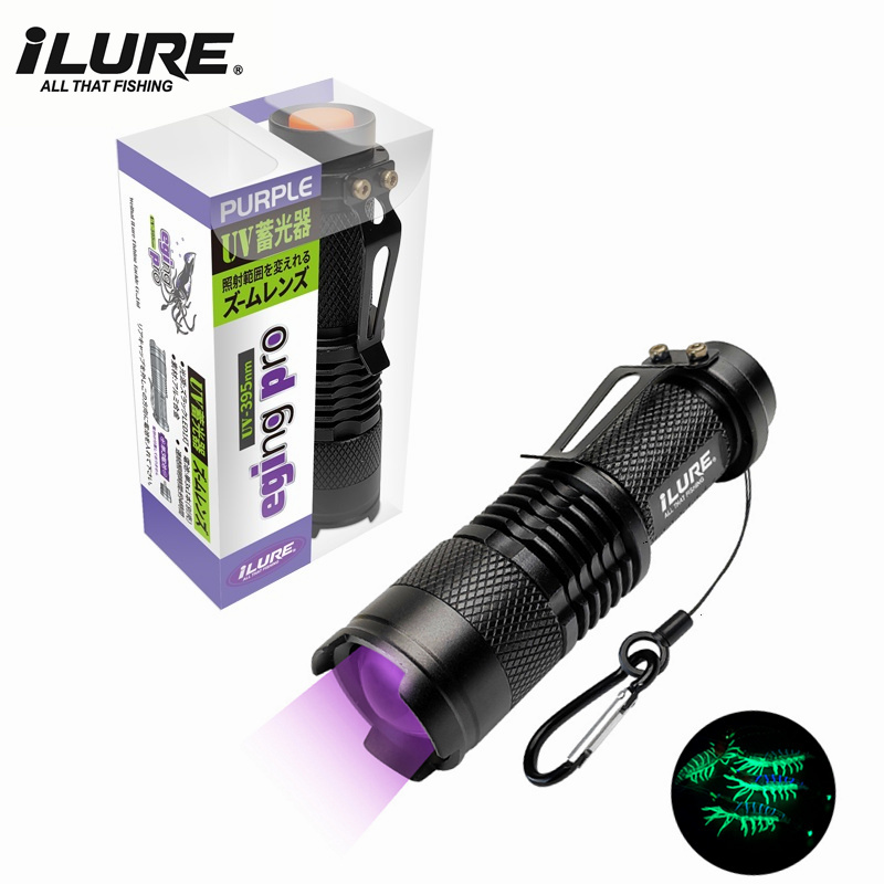 Mini UV Flashlight 395nm Ultra – обзор и цена Fishing Hook Jig