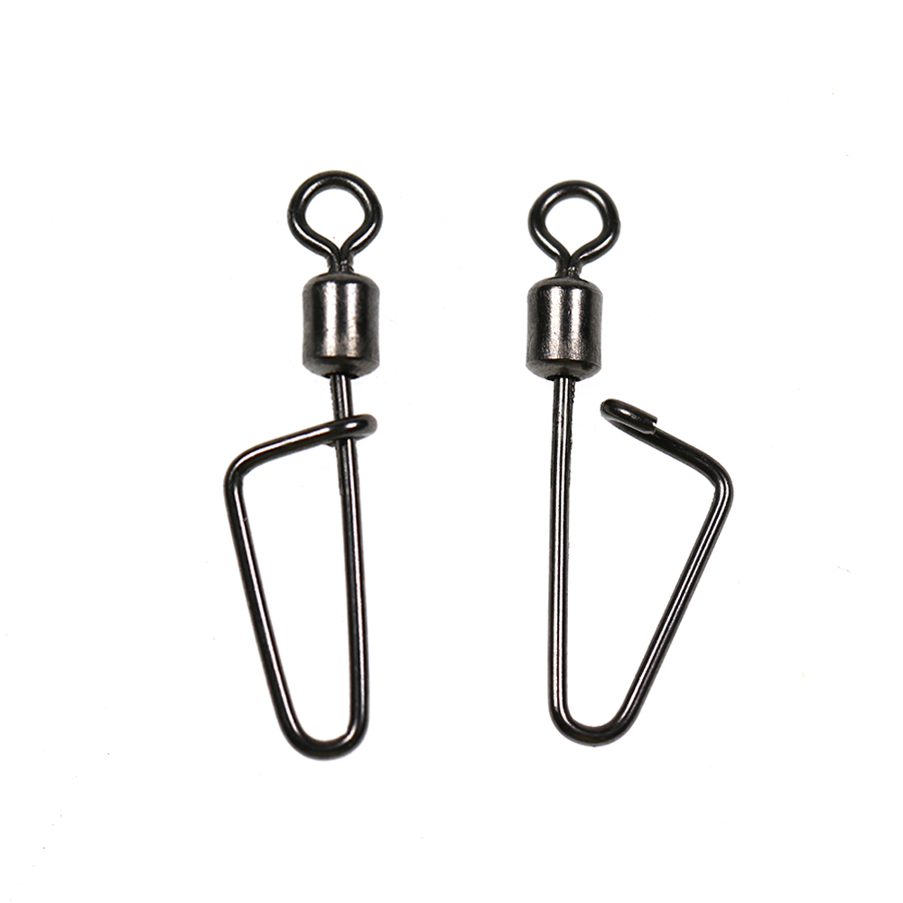 20PCS #12 -1/0 Rolling Swivel  – обзор и цена Fishing Hook Stainless Steel
