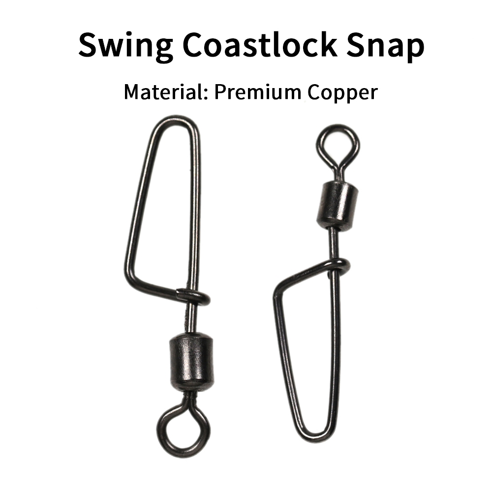 20PCS #12 -1/0 Rolling Swivel  – обзор и цена Fishing Hook Stainless Steel