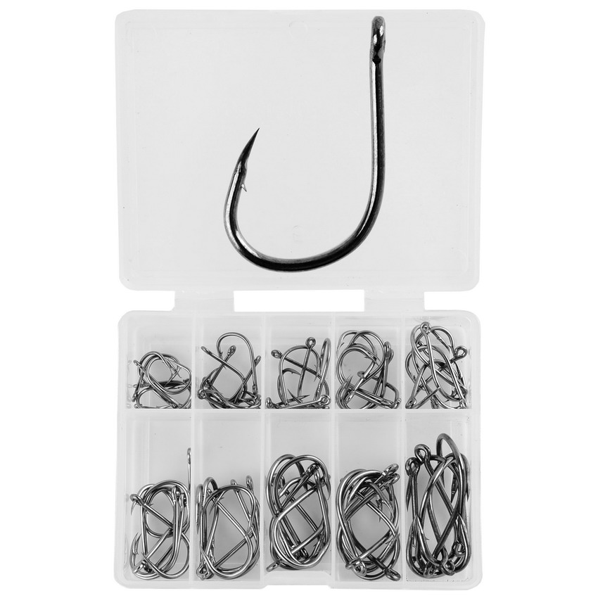 70Pcs/box Fishing Hooks Set Ki – обзор и цена Fishing Hook Circle