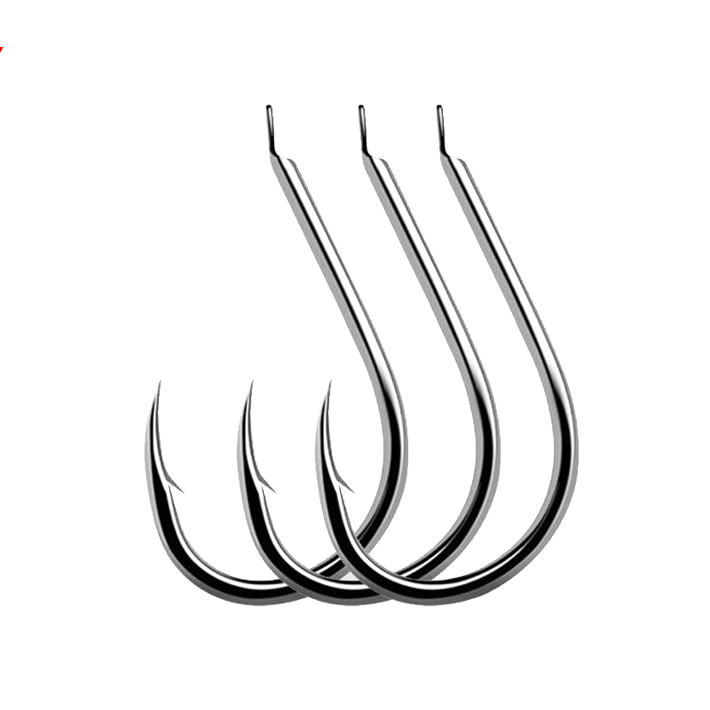 100pcs/Lot 7 Size Barbed Fishi – обзор и цена Fishing Hook Circle