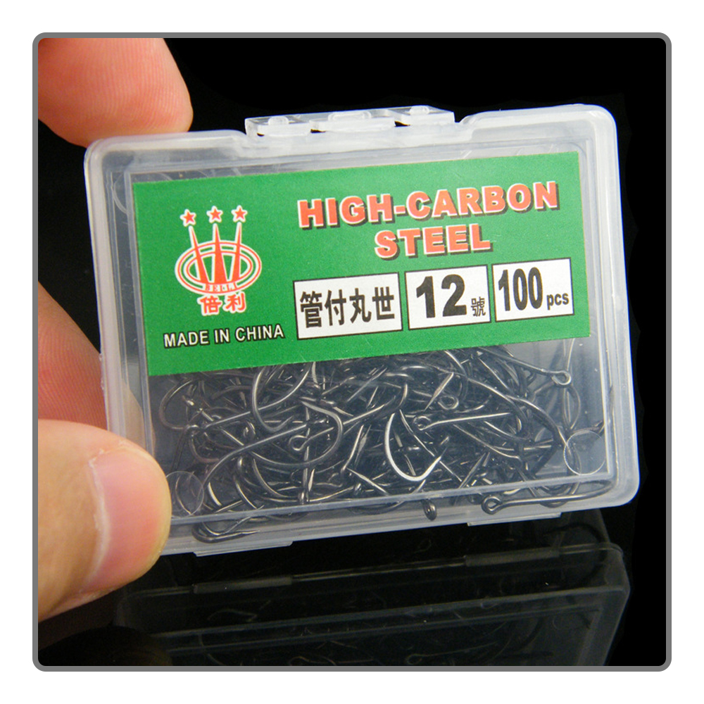 40-100Pcs per box Boxed fishho – обзор и цена Fishing Hook Assortment
