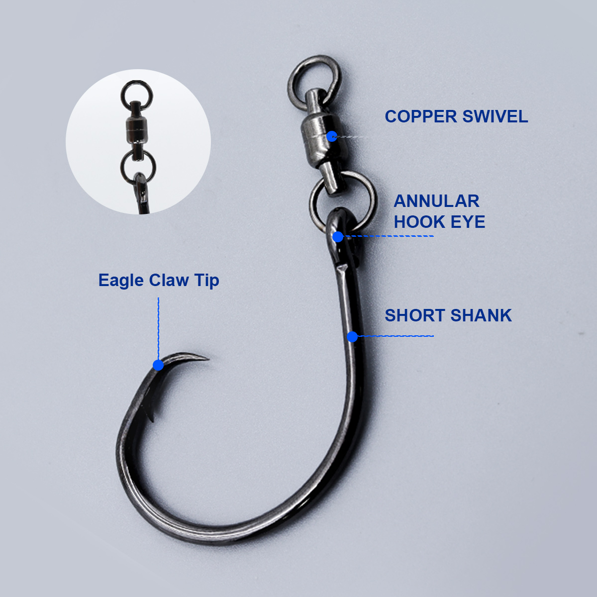 ZYZHE 3pcs/Bag Circle Hooks Wi – обзор и цена Fishing Hook Barbless