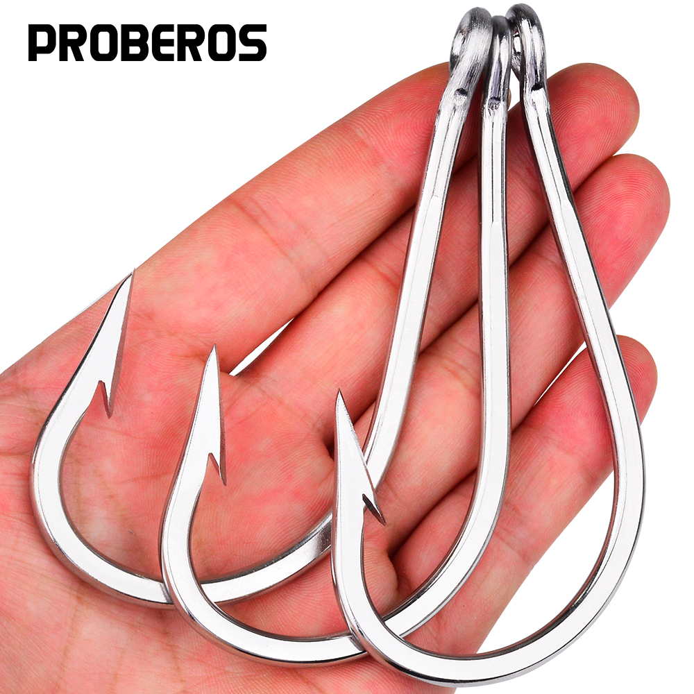 PROBEROS 5pcs Stainless Steel  – обзор и цена Fishing Hook Circle