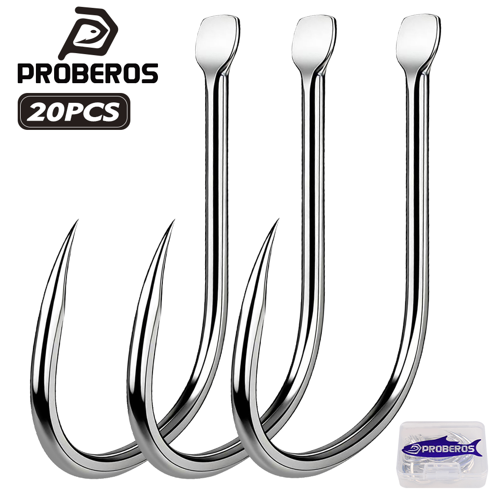 Proberos 20PCS/BOX High Carbon – обзор и цена Fishing Hook Circle