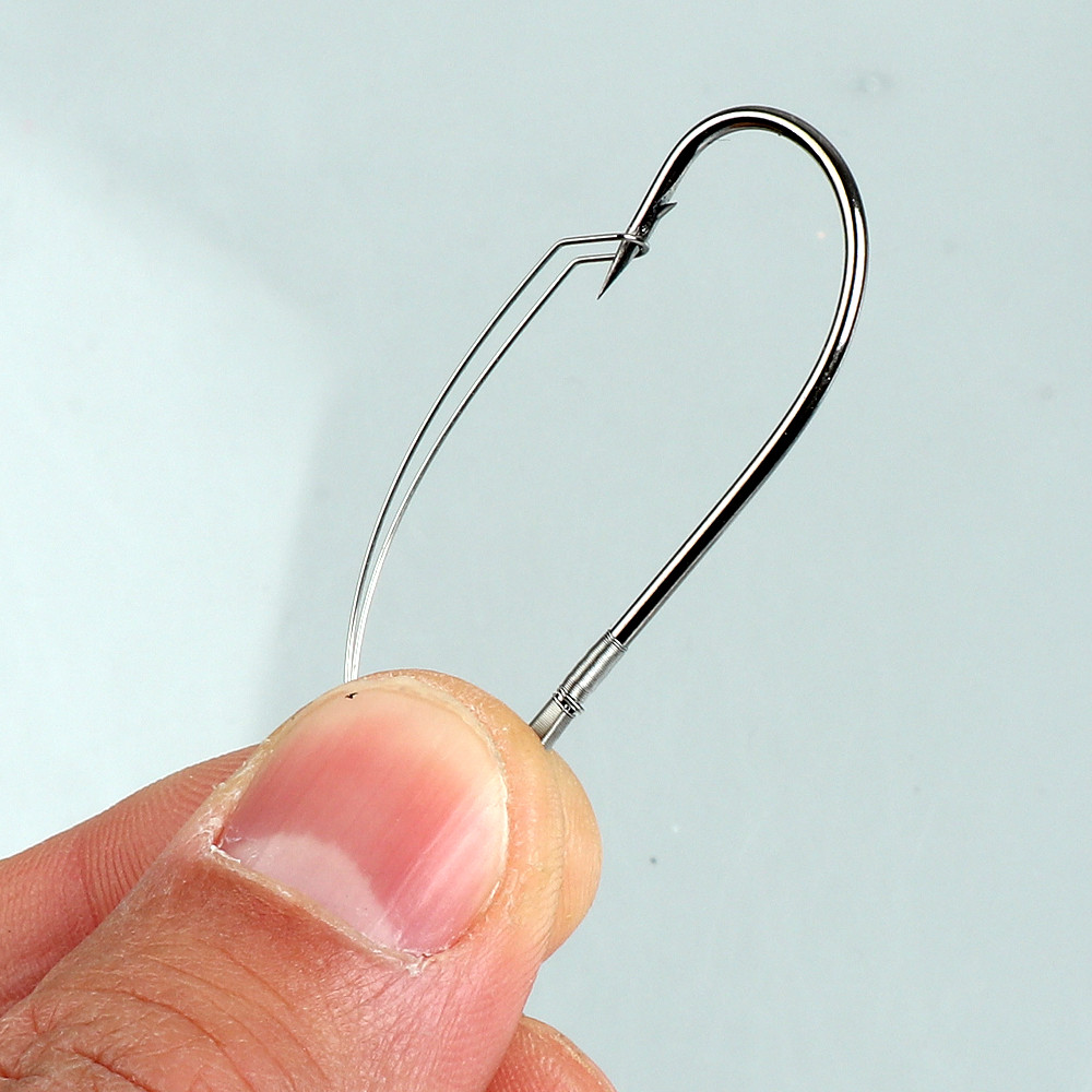 10Pcs/box Fishing Wacky Weedle – обзор и цена Fishing Hook Weedless
