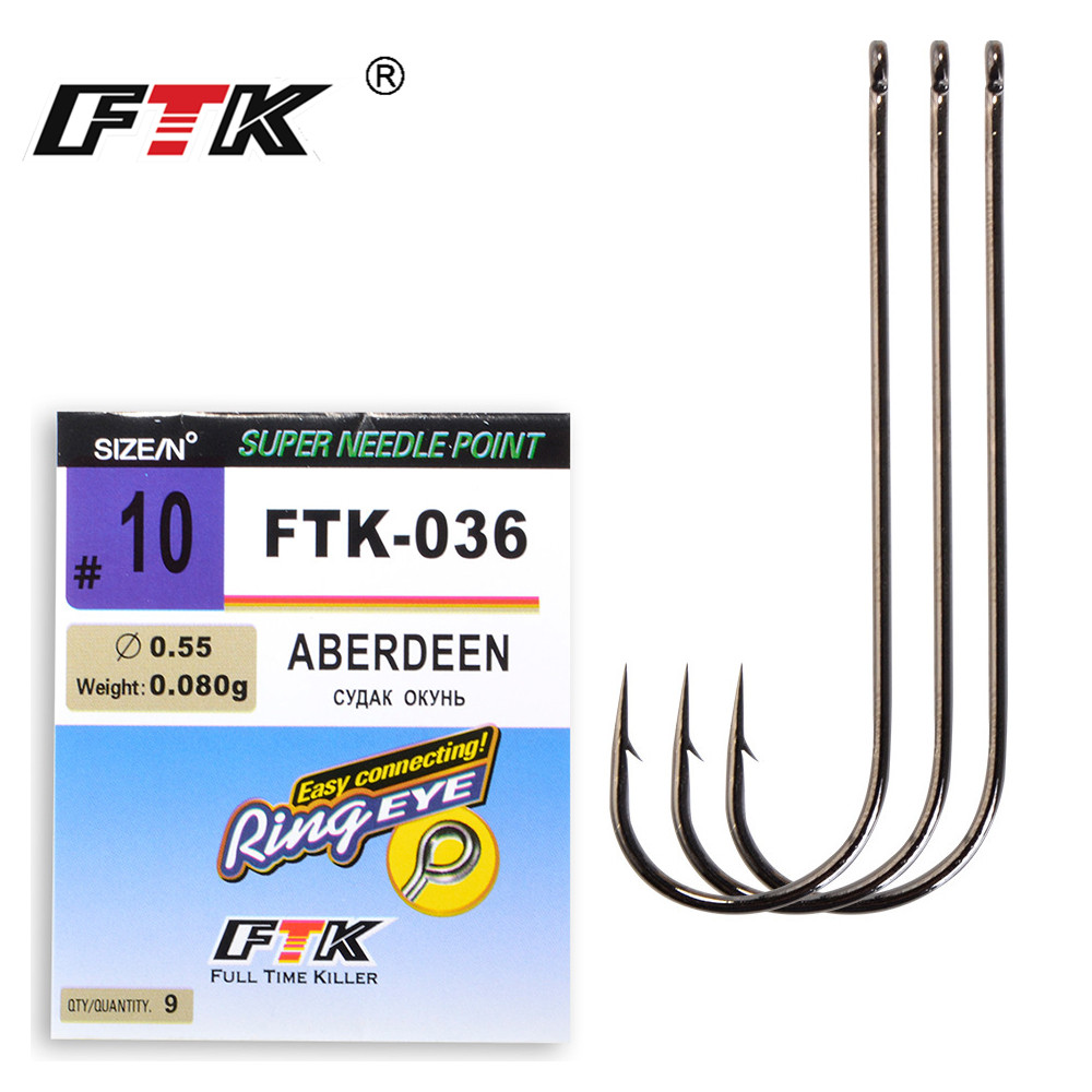 FTK Classic ABERDEEN Sea Fishi – обзор и цена Fishing Hook Barbless