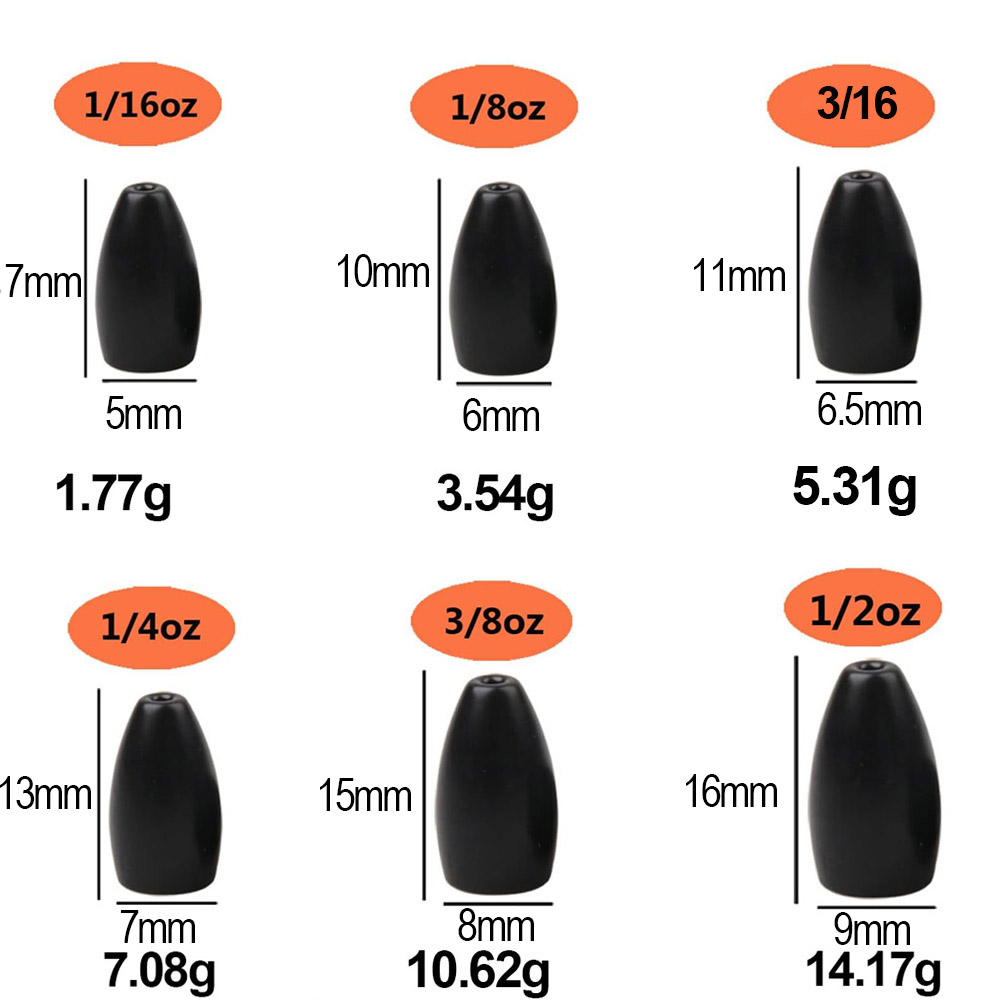 Tungsten Steel Fishing Weights – обзор и цена Fishing Hook Jig