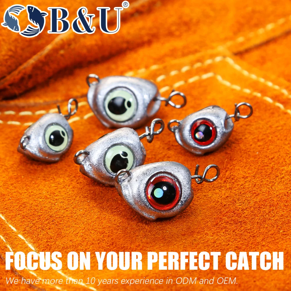 B&U Swing Jig head cheburashka – обзор и цена Fishing Hook Jig