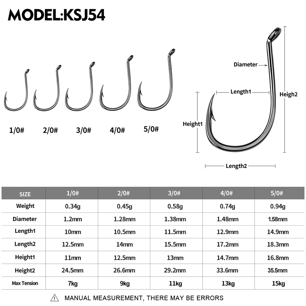 KATYUSHA  100PCS J Hooks 1/0-2 – обзор и цена Fishing Hook Barbless