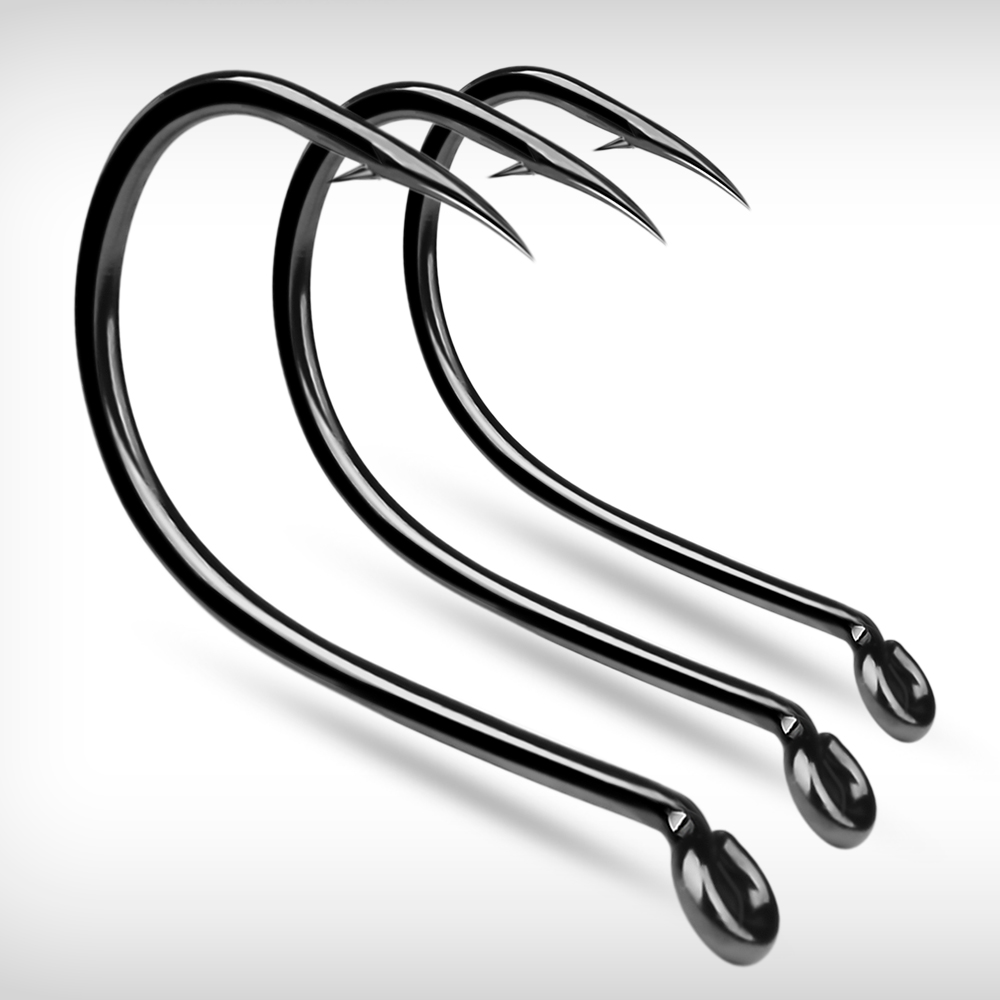 KATYUSHA  100PCS J Hooks 1/0-2 – обзор и цена Fishing Hook Barbless