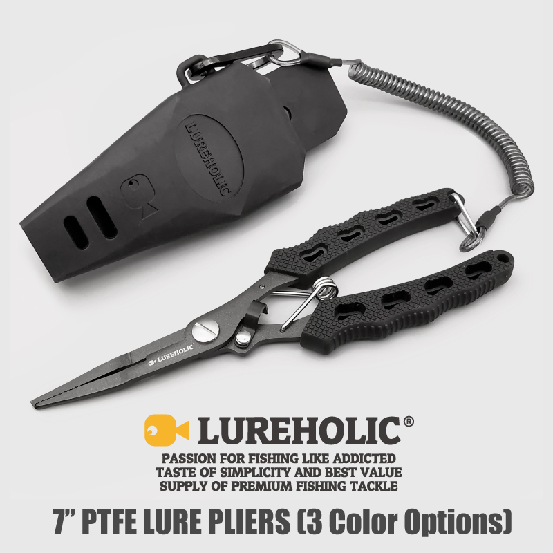 Lureholic 7” PTFE Coated Lure  – обзор и цена Fishing Hook Sharpener
