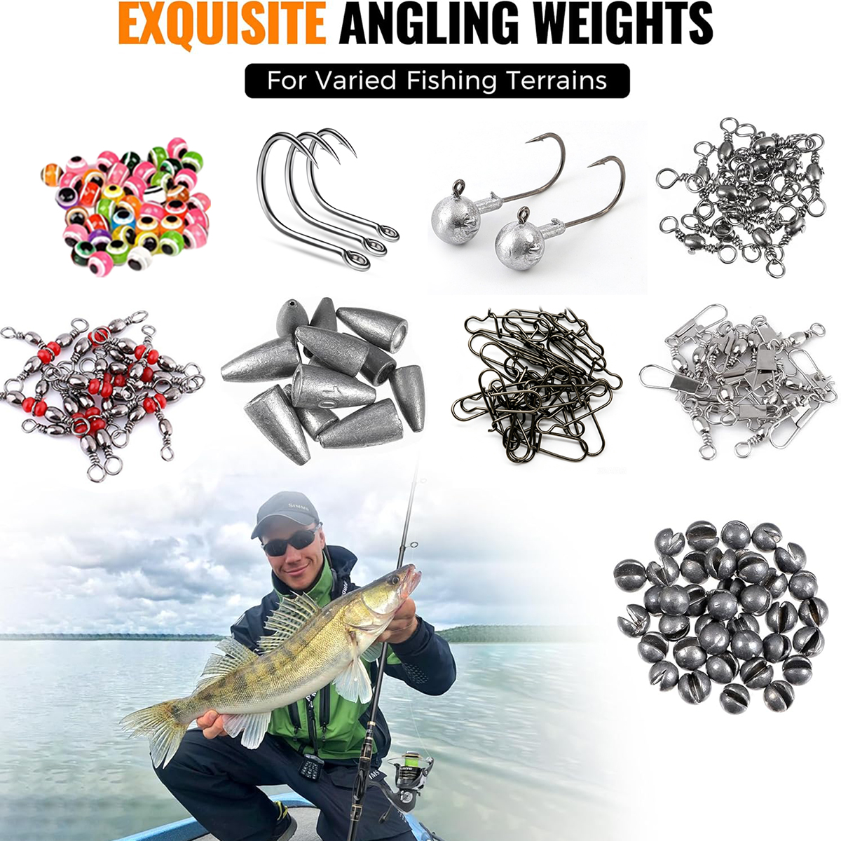 187pcs Fishing Accessories Kit – обзор и цена Fishing Hook Box